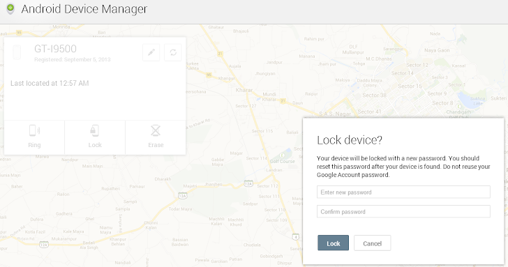Android device 2024 manager lock
